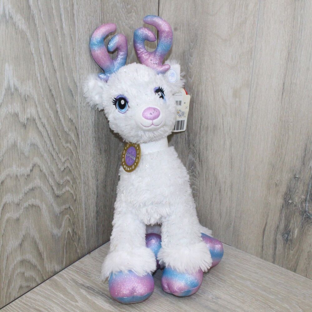Build A Bear Merry Mission 27" Glisten Reindeer Plush Light Up Antlers